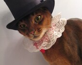 Black Satin Top Hat with grosgrain ribbon trim