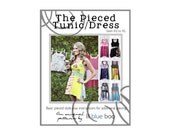Diy Pdf Pattern and Tutorial - The Pieced Tunic or Dress - Sizes XS to XL