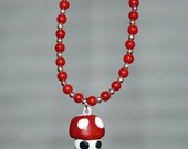 Mini Mushroom Necklace