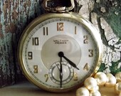 Antique Waltham 1938 Premier Pocket Watch by avintageobsession on etsy