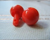 15mm Red Ball Nose  for Plush Stuffed Animals 10 Pieces