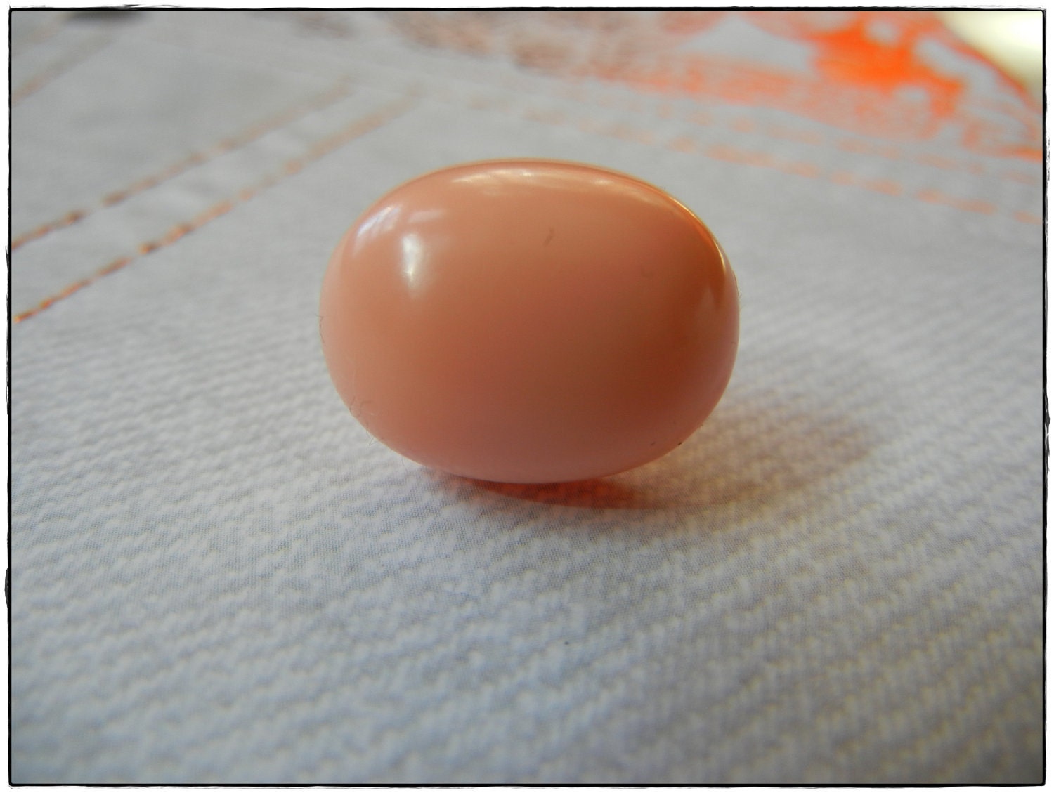 30mm Flesh Oval Nose for Plush Stuffed Animals 10 Pieces
