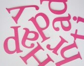 Happy Birthday and Name Letters Die cut Letters for Banner (3.5 inches tall)