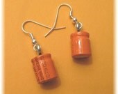 Geek Jewelry Earrings Recycled Electrolytic Capacitors