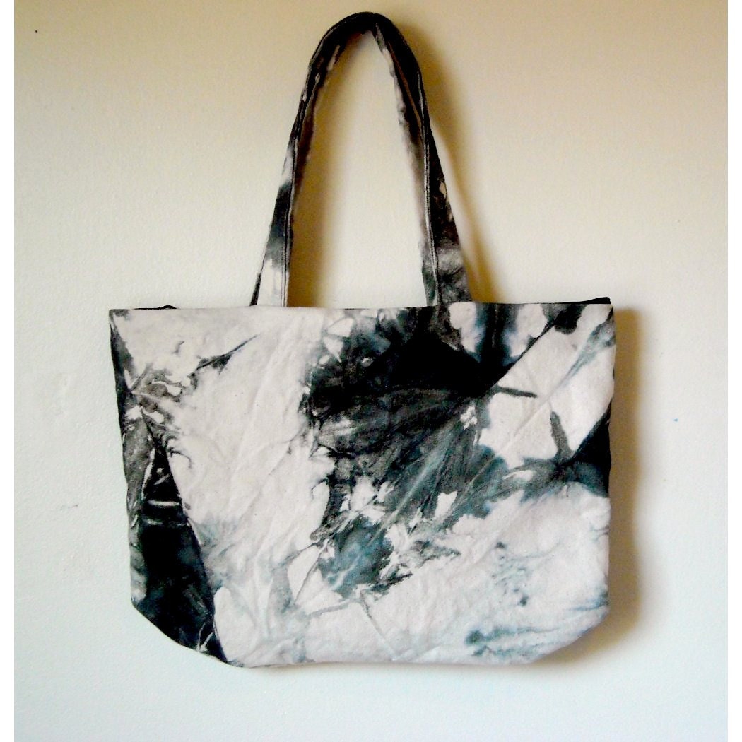 black mountain: organic bag (hand-dyed)
