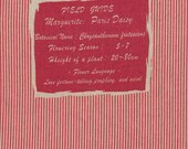 Japanese Fabric - Suzuko Koseki Feedsack Red,  Linen Cotton