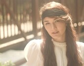 Vintage victorian bib blouse