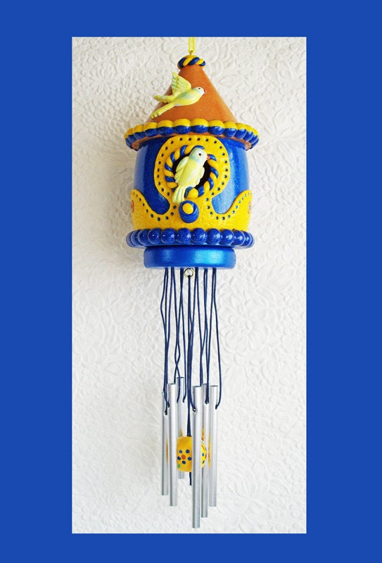 Wind Chime Dome Birdhouse