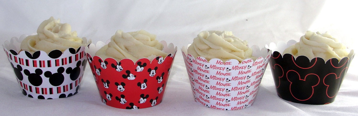 Mickey Mouse Cupcake Wrappers