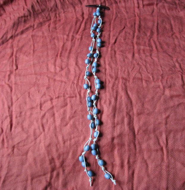 Light blue hairfall