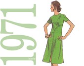 70s Dress Tunic Pants Vintage Sewing Pattern 36 Bust Simplicity 9358 UNCUT FF NOS
