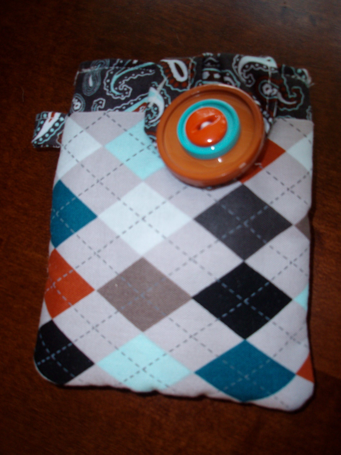 Seth's Awesome Adventure Argyle and Paisley iPod/iPhone case