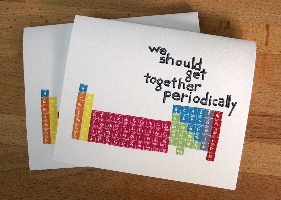 We Should Get Together Periodically