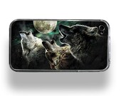Three Wolf Moon - Apple iPhone 4 or 4S Custom Case by ZERO GRAVITY