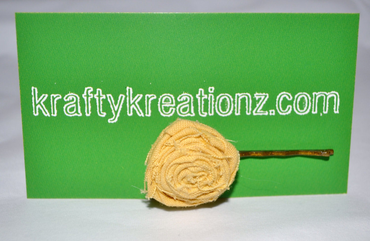 Gold Rosette Hairpin