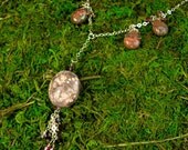 Jasper and Crystal Necklace: "Luxurious Leopard"