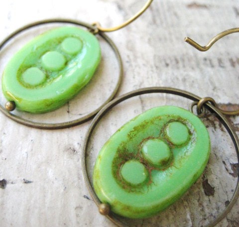 Peapod Earrings