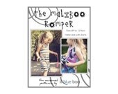 DIY PDF Pattern and Tutorial - The Maliboo Romper - Sizes 6M to 12 Years
