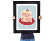 Celebrate Everyday - a yummy typography cake