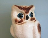 Vintage Owl Bank  - Large Sized Ceramic