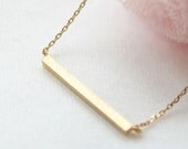 Golden Bar Necklace