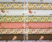 Heather Ross - Far, Far Away, Chapter 3 - Fat Quarter Bundle of 8 Horse Play and Guitar Prints