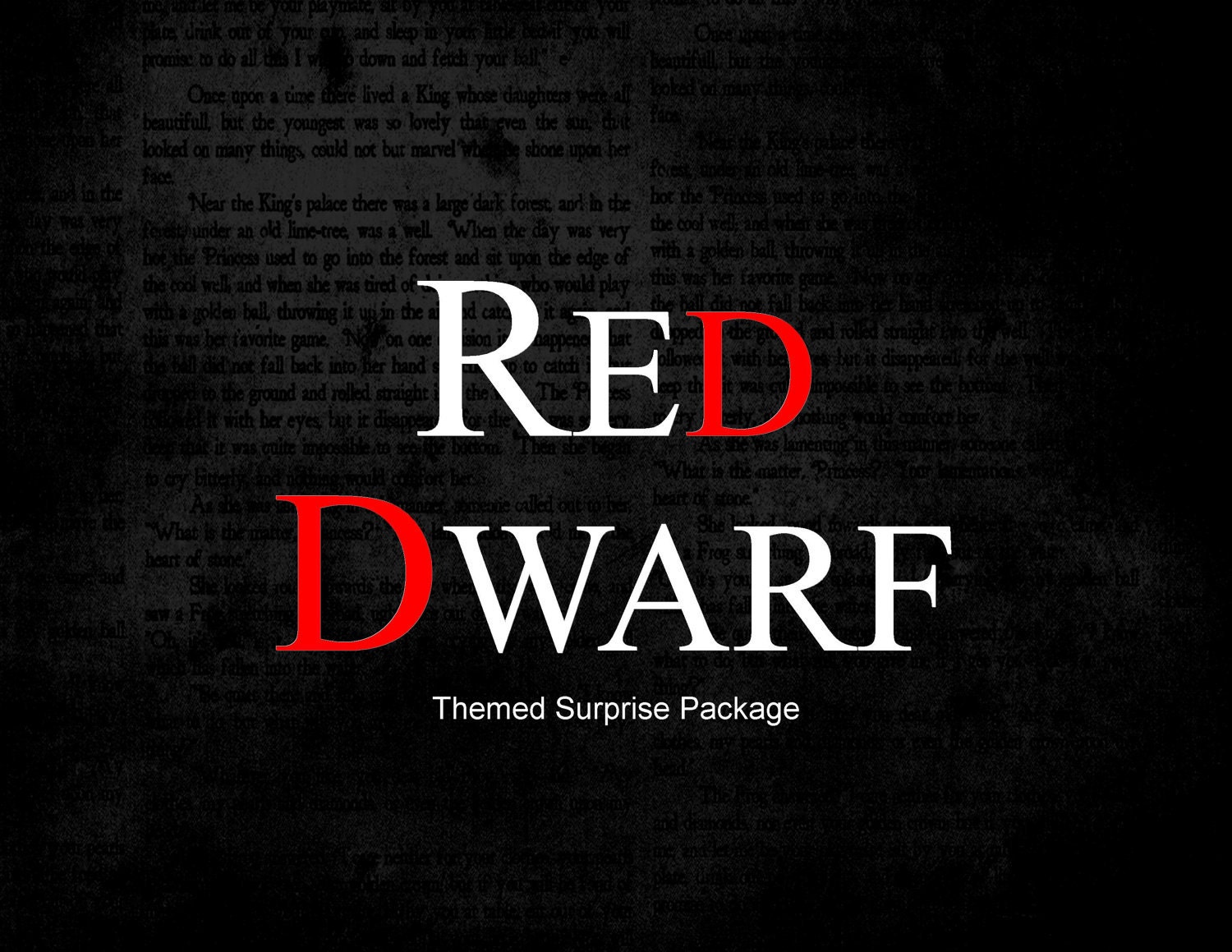 Red Dwarf Surprise Package - Itty Bitty Teeny Tiny Gift - Present for You or Your SciFi Loving Friends