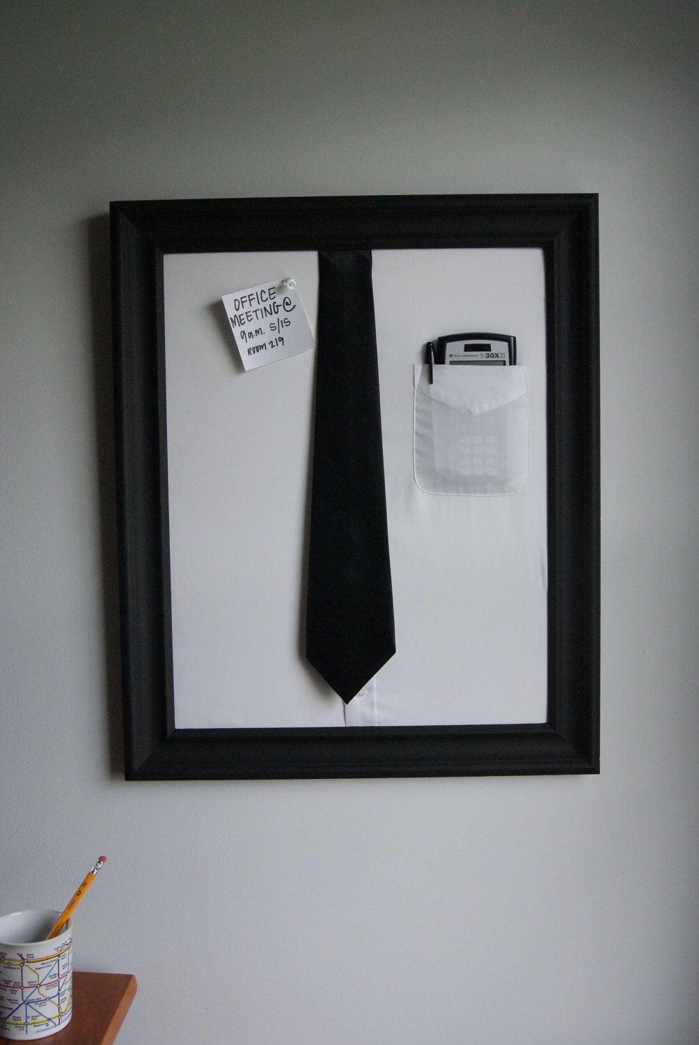 Office Bulletin Board-- Geeky Wall Decor