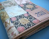 Baby Girl Quilt with Custom Hand Embroidery by Dolce Dreams