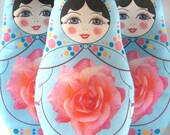 Make your own Babushka Matryoshka Doll Plush -  Sewing Kit