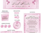 Pink Winter Party Printables - Complete Print It Yourself Package Il_170x135