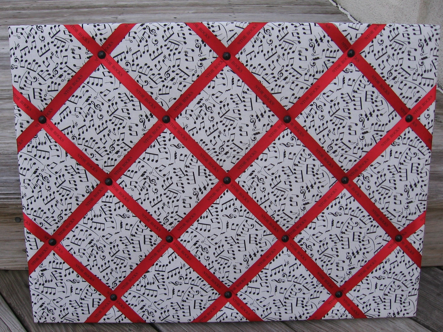 Musical Notes Memory Board