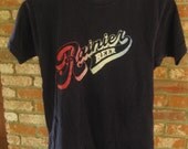 VINTAGE 70s Rainier Beer tshirt