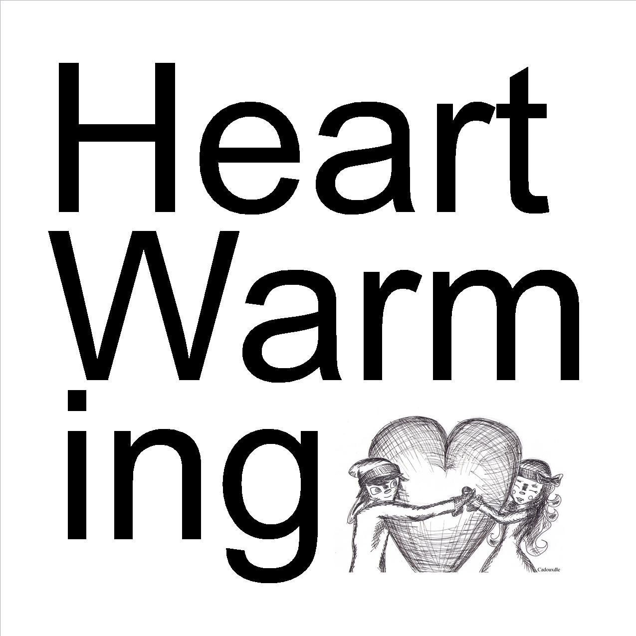 Heartwarmig 8x8 type print