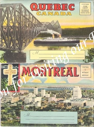 Vintage+canada+postcard