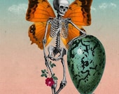 Patience - 11x14 Surreal Fantasy Fine Art Collage Print