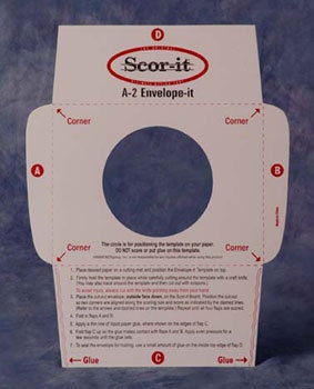 Scor-it A-2 Envelope-it Template