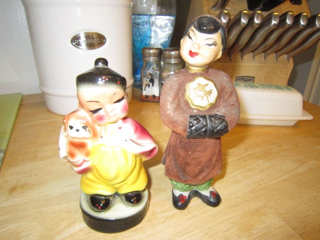 Vintage Oriental Figurines