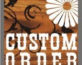 Custom order for Suzie