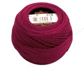 DMC 815 - Medium Garnet - Perle Cotton Thread Size 8