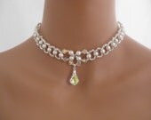 Wedding Jewelry - Choker Necklace - Bridal Jewelry - Necklace