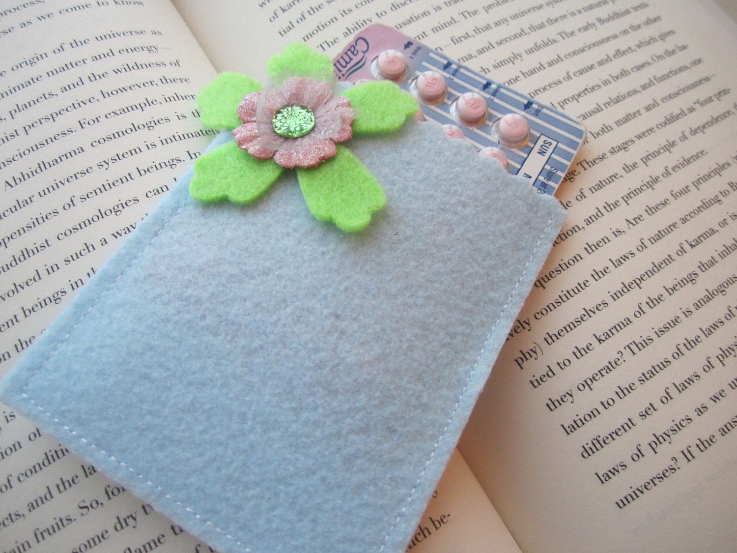 Water Lilly, Birth Control Pill Case