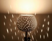 Wall Lamp: Claylight Wallmount - Line Pattern