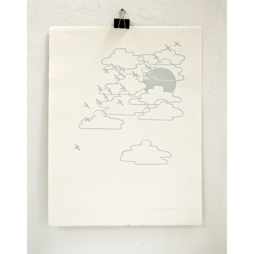 Silkscreen print - Escape