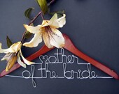 Personalized Wedding Hanger for Mother of the Bride, Mother of the Groom, Double Decker RUSH ORDER