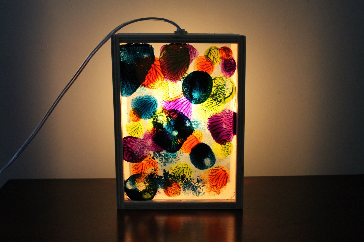 Rainbow Colored Light Box