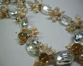 Freshwater Pearl Crystal in Ivory/Cream