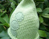 newborn pea pod hat