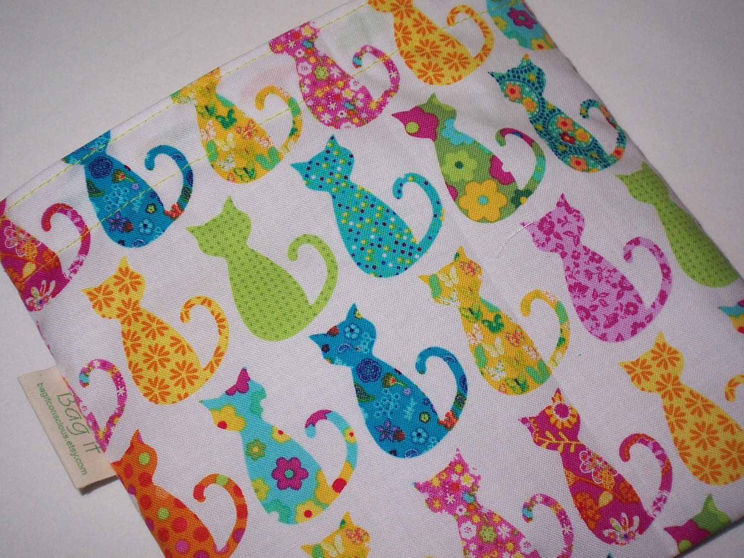 Reusable sandwich bag - Kitty cats