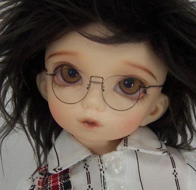 18 pairs WIRE  printed glasses for YOSD / Littlefee bjd by Raw-Kiss